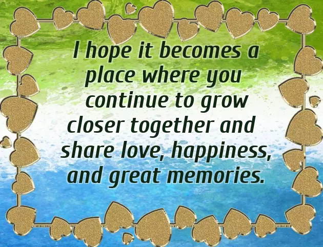 Congratulations On Your Home Purchase