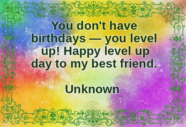 Happy Birthday Quotation