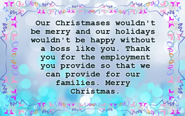 Merry Christmas Quotes For Boss Merry Christmas Quotes For Boss