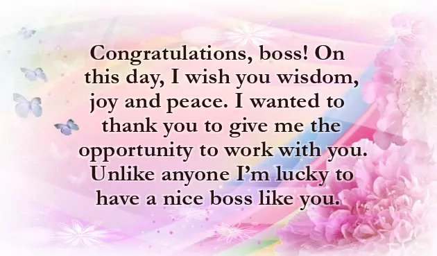 Birthday Wishes For Lady Boss