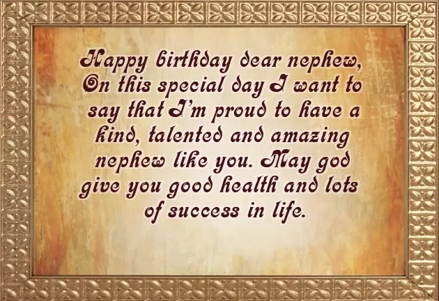 Birthday Quotes For Nephew Birthday Quotes For Nephew