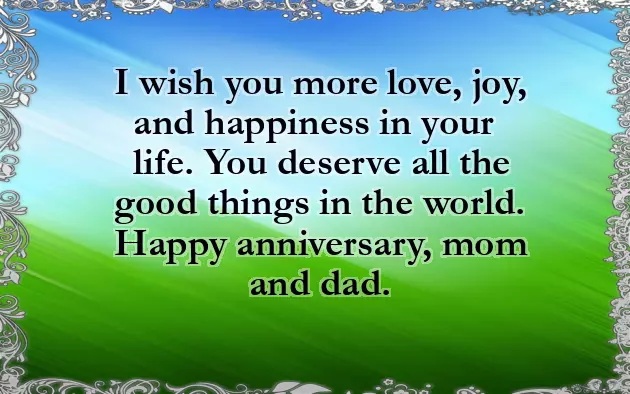 Wedding Anniversary Wishes Short