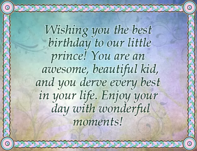 Happy Birthday Wishes To Cute Baby