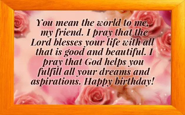 Happy Birthday Blessings Friend Happy Birthday Blessings Friend