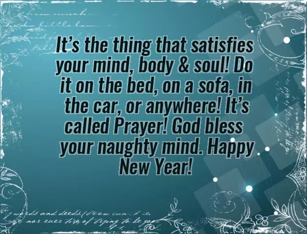 Naughty New Year Wishes