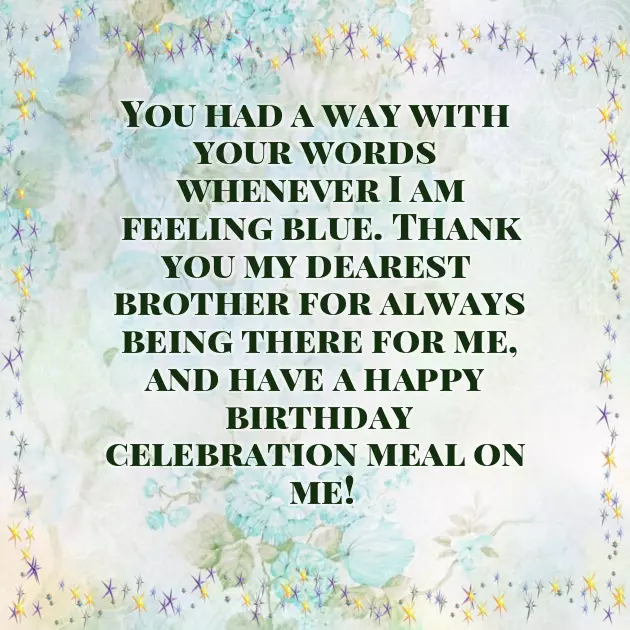 Brotherhood Birthday Quotes