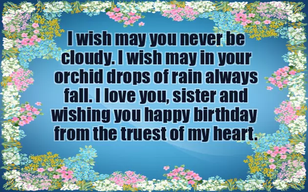 Birthday Wishes For A Blood Sister Birthday Wishes For A Blood Sister
