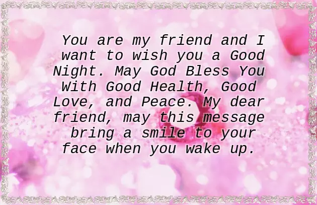 Good Night My Family And Friends