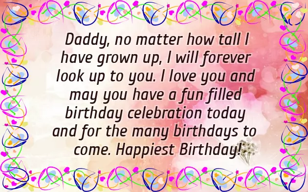 Happy Bday Dad Quotes
