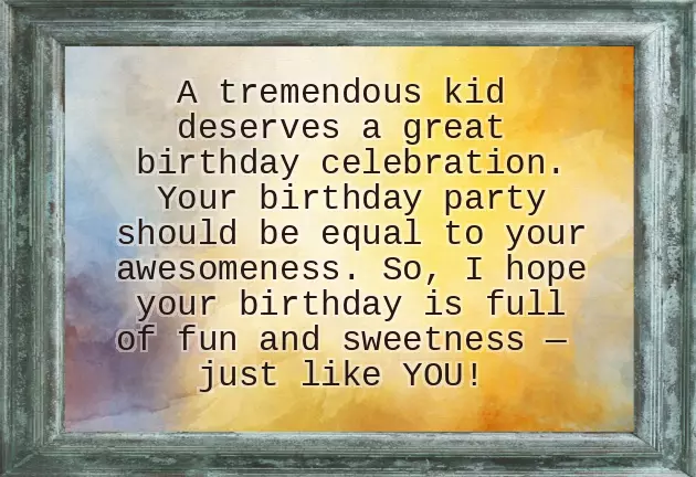 Happy Birthday Wishes My Child