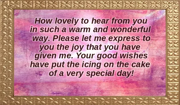 Thank You Message For Anniversary Wishes