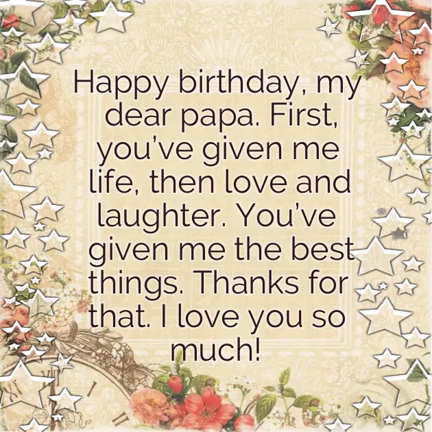 Papa Birthday Wishes Quotes Papa Birthday Wishes Quotes