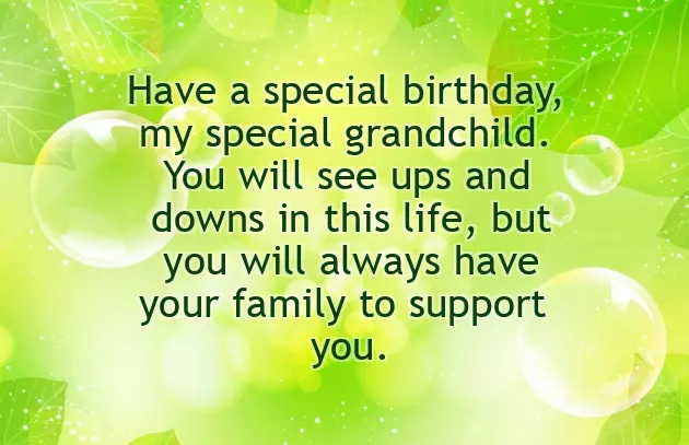 Birthday Wishes For Little Grandson