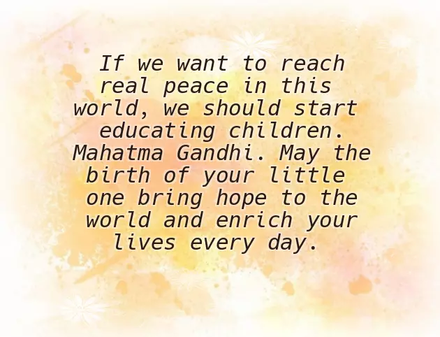 Congratulations To New Baby Born