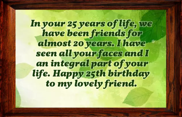 Happy 25Th Birthday Brother