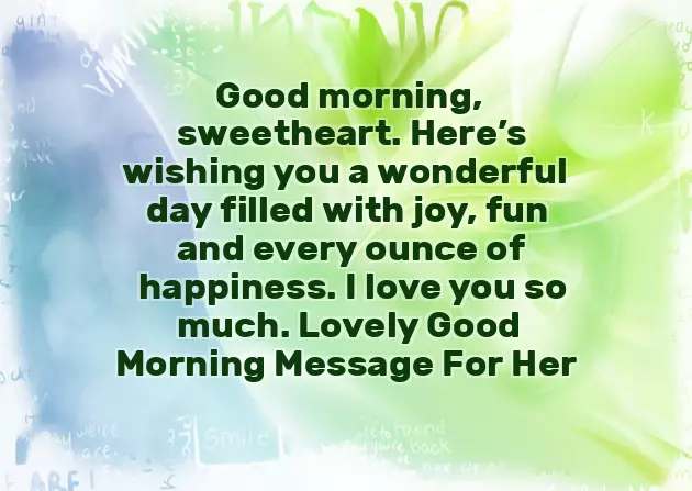 Emotional Morning Message For Her Emotional Morning Message For Her