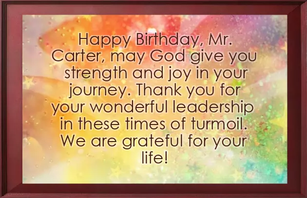 Happy Birthday To The Person I Admire Most