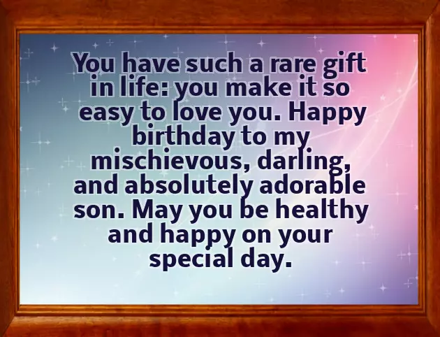 Congratulations To Parents On Their Son