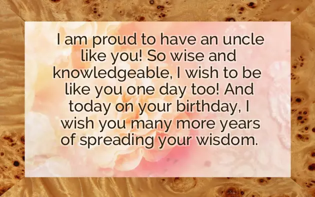 Bday Message For Uncle Bday Message For Uncle