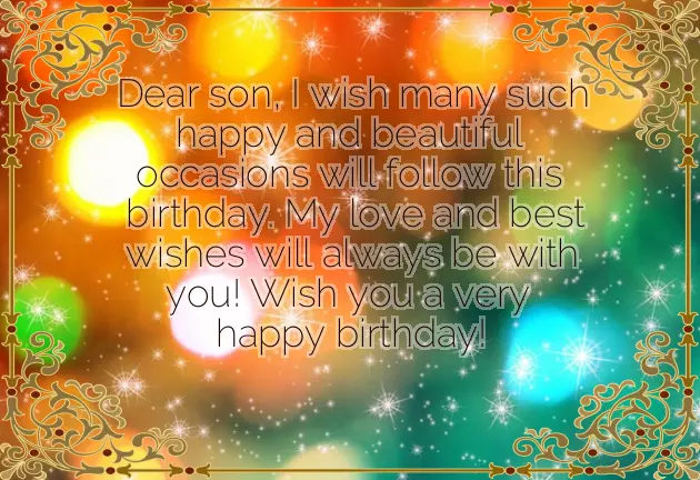 10Th Birthday Wish For Son