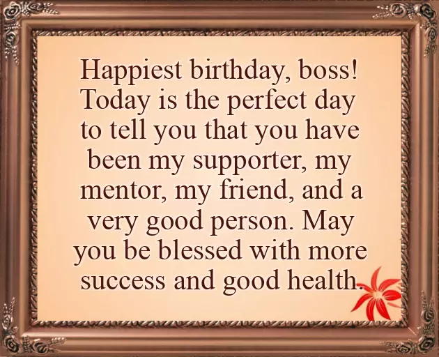 Happy Birthday To Your Boss Funny
