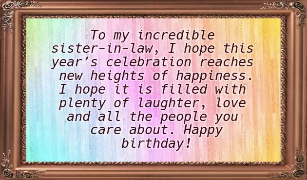 Birthday Greetings For Sister In Law Birthday Greetings For Sister In Law