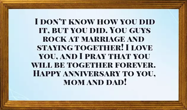 Anniversary Quotes For Mom And Dad