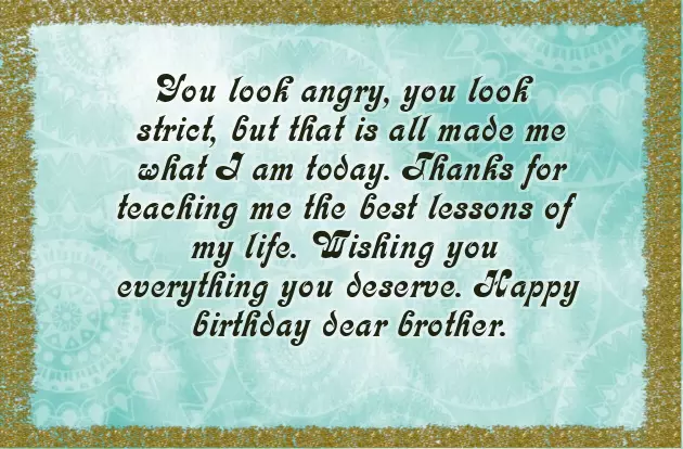 Birthday Wishes For Brother Big Brother