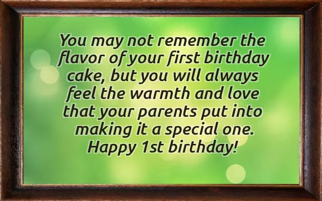 Short Birthday Wishes For Baby Girl