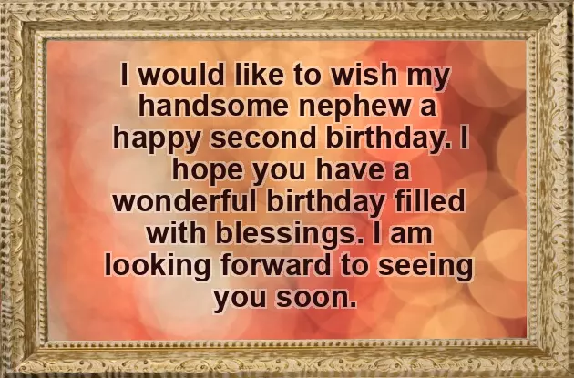 Birthday Wishes For My Little Nephew