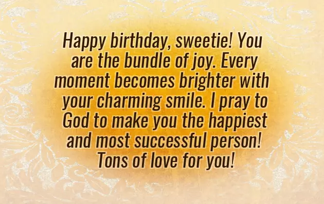 Birthday Wish For A Young Girl