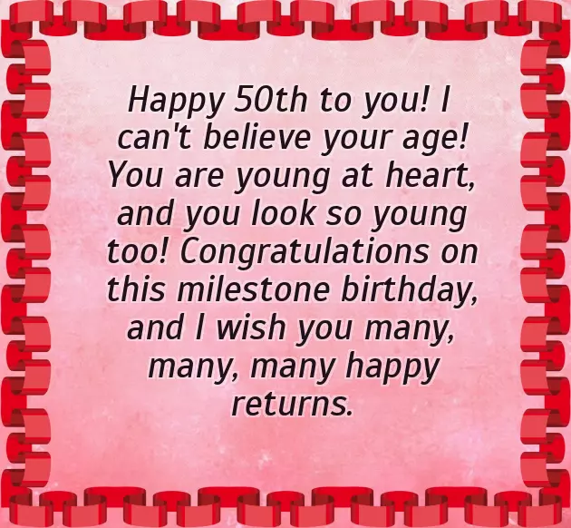 Happy 50Th Female Happy 50Th Female