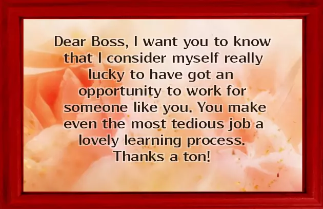Promotion Greetings For Boss