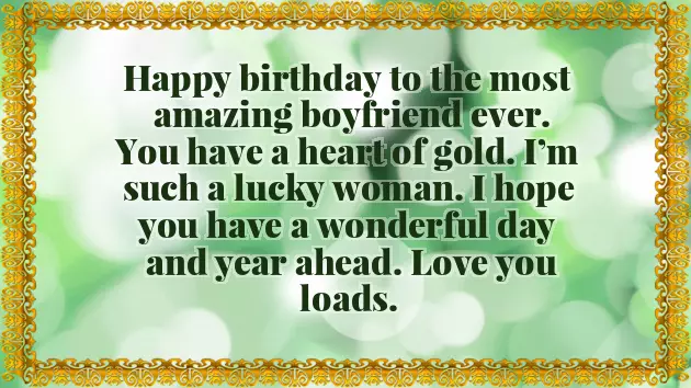 Happy Birthday Wishes For My Man