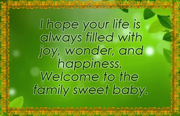 Upcoming New Baby Wishes