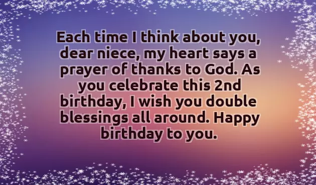 Birthday Wishes For 2 Years Old Niece Birthday Wishes For 2 Years Old Niece