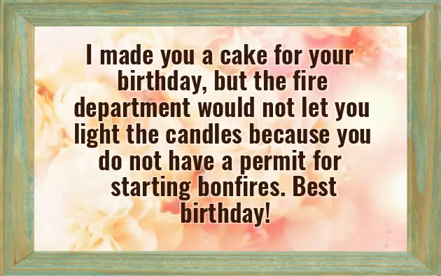 Birthday Wishes Humour