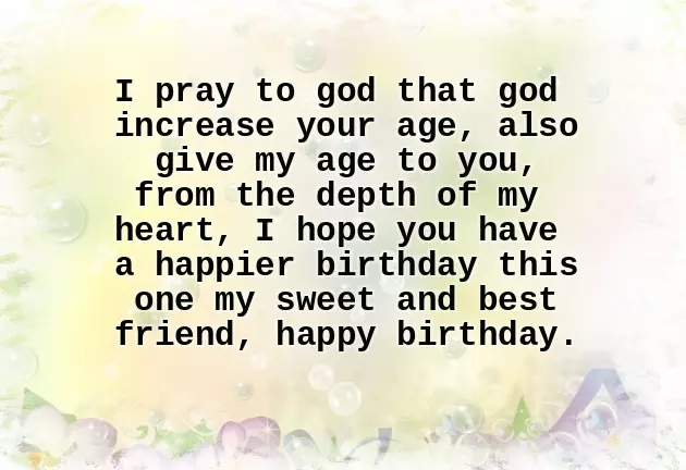 Girl Bestie Bday Quotes