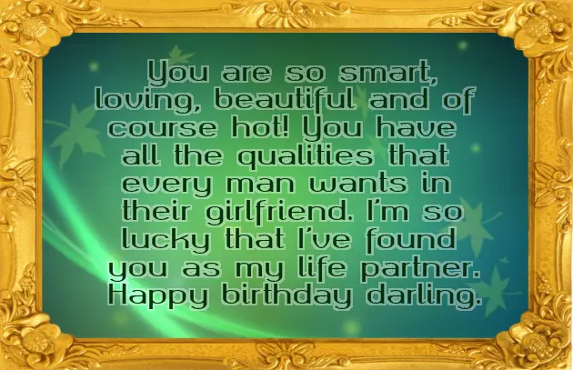 Birthday Greetings For Girlfriend