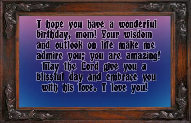 Mother Birthday Thoughts