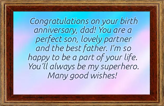 Birthday Great For Father