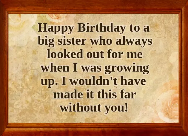 Funny Caption For Sister Birthday