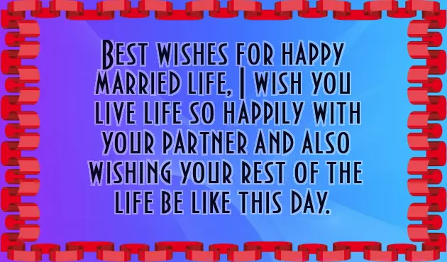 Happy Married Life Both Of You