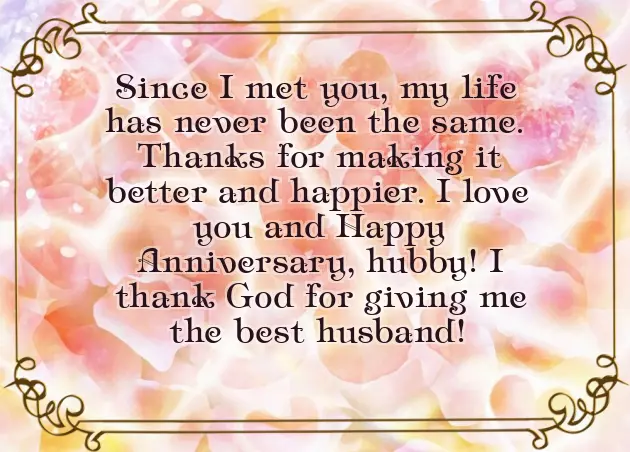 Wedding Anniversary Quotes To Hubby