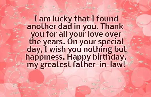 Birthday Father In Law Birthday Father In Law