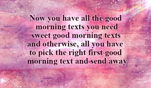 Morning Flirty Messages