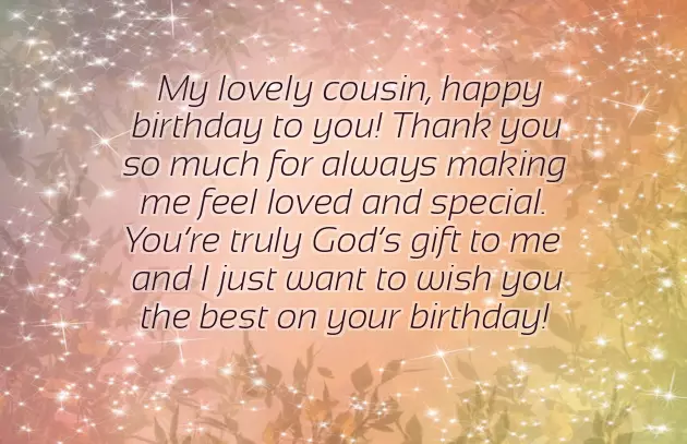 Quotes For Cousin Sister Birthday