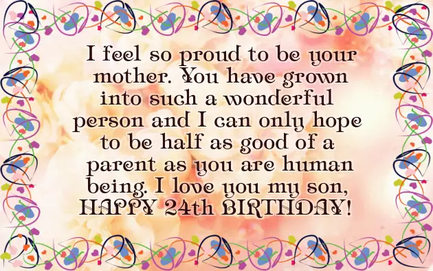 Congratulations To Parents On Son