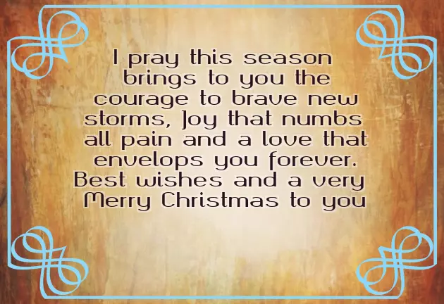 Merry Christmas Message To All