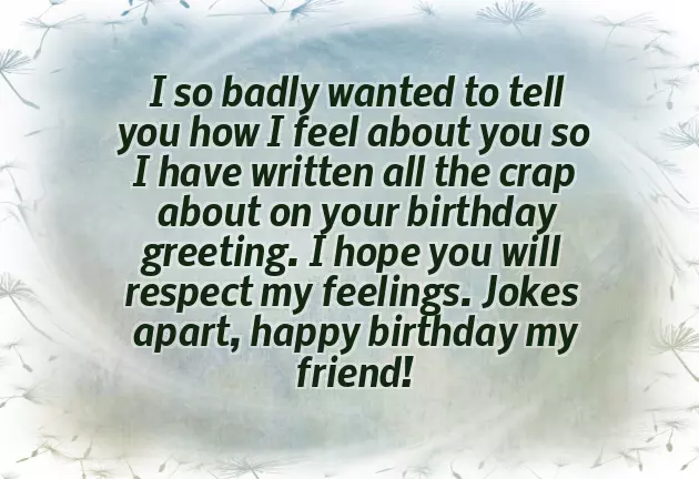 Happy Birthday Sarcastic Friend Happy Birthday Sarcastic Friend